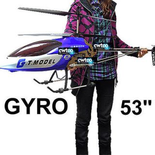 53 QS8006 GYRO 3.5 Channel 3.5CH Metal RC Helicopter GT Model FREE