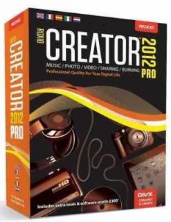 Roxio Creator Pro 2012 dvd