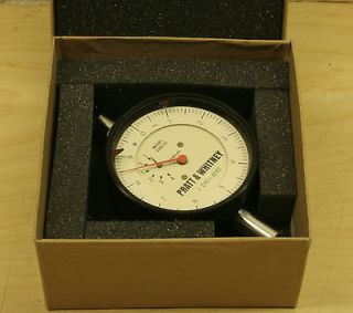 Pratt & Whitney High Precision Dial Indicator 0 0.05 Range .0001