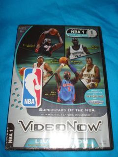 VIDEONOW COLOR XP PVD SUPERSTARS OF THE NBA VOL. 1 DISC NEW SEALED