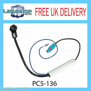 PC5 136 CITROEN C3 2005 ONWARDS ISO AERIAL ADAPTOR ANTENNA CABLE LEAD