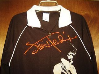 Jacket Embroidered Rare Felt Vtg Rock Music Guitar Shirt Coat sz S