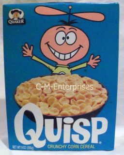 Quaker Quisp Cereal 9 oz