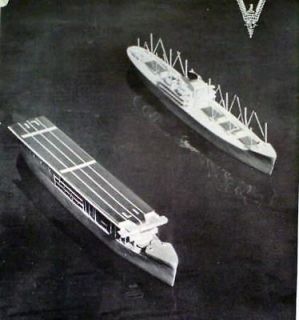1943 Build Cargo Vessel / Aircraft Carrier SS MORMACMAIL Model Ship