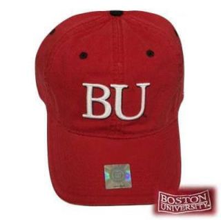 NCAA FITTED BOSTON UNIVERSITY TERRIERS RED HAT CAP SM