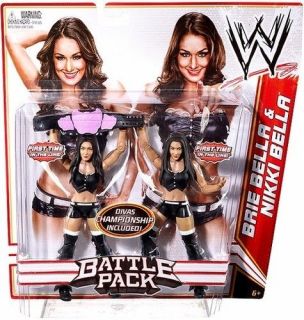WWE The Bella Twins Mattel Action Figures New