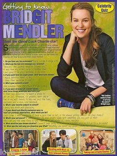   GOOD LUCK CHARLIE   TEEN GIRL ACTOR   11 x 8 PINUP   POSTER