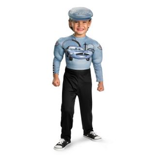 Boys Finn McMissile Muscle Costume Toddler 3T 4T Boys 4 6 & 7 8 Disney