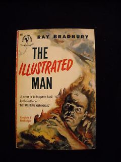 The Illustrated Man by Ray Bradbury Bantam#991 1st printing March 1952