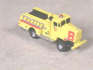 Scale 1980 Yellow FWD Airport Crash Fire Truck #8
