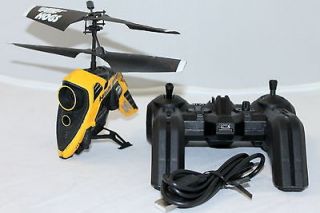 Air Hogs R/C Hawk Eye Video Camera Helicopter Yellow B Frequency