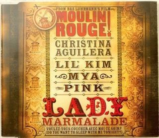 Moulin Rouge (Christina Aguilera)   Lady Marmalade   3 Track CD Single