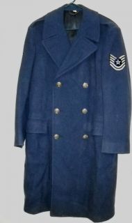 Air Force USAF overcoat 100% wool, double breasted, 39 R dated 1951