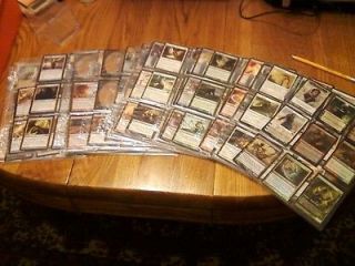 Huge collection of Magic the Gathering Rares Foils and Uncommons