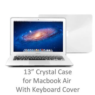 Crystal Macbook Air 13 See Thru HardCase Hard Case+TPU keyboard cover