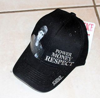 Scarface Power Money Respect Unifit Flexfit Ball Cap Hat