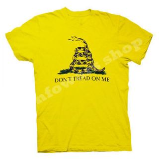 Dont Tread on Me Shirt    Alex Jones(yellow, new)
