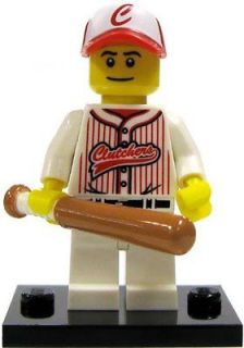 LEGO Minifigure Collection Series 3 LOOSE Mini Figure Baseball Player