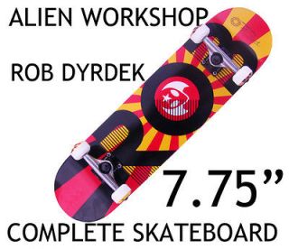 Alien Workshop AWS ROB DYRDEK RISING RED Complete Skateboard 7.75 in
