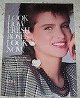 1987 ad page   Avon Midnight Rose jewelry Kenneth Jay Lane design