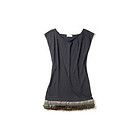 Elizabeth and James Alice and + Olivia Cotton Feather Tee Mini Dress M
