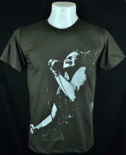 VP Dark Janis Joplin Retro Punk Rock T shirt Tee Sz M
