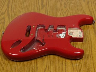 American Standard Fender Strat BODY USA Stratocaster Guitar Torino Red