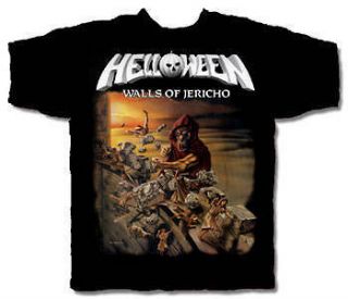 HELLOWEEN Walls of Jericho T Shirt M XL NEW