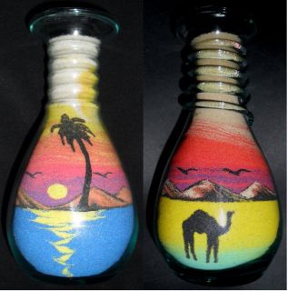 WRITE ANY TEXT IN THIS SAND ART BOTTLE FROM JORDAN.