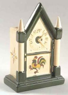 Metlox CALIFORNIA PROVINCIAL Steeple Clock Planter