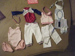 American Girl Doll Outfits Tennis, Golf, Gymnastics, Leotard