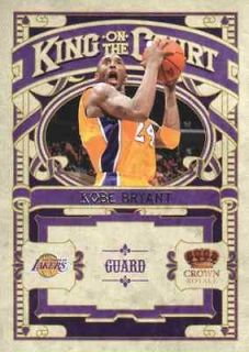 2009 10 Crown Royale King on the Court #10 Kobe Bryant Los Angeles