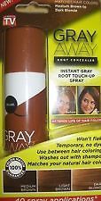GRAY AWAY ROOT CONCEALER INSTANT GRAY ROOT TOUCH UP SPRAY AS SEEN ON