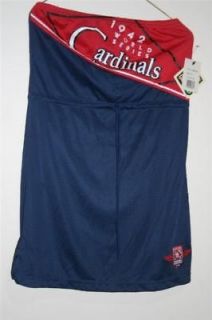 Cooperstown Cardinals Cheerleading Dress Top/Skirt L