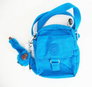 Kipling Teddy Crossbody Shoulder Mini Bag Bright Turquoise AC3614