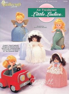Little Ladies Air Freshener Dolls pc patterns RARE