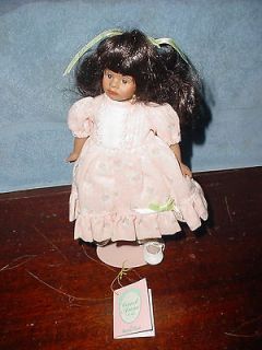 1993 Carol Anne Porcelain Dolls by Bette Ball Birthstone April w/ Box