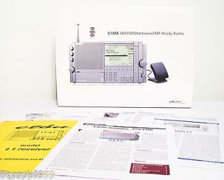 Eton E1XM Grundig 900 Shortwave AM FM Radio BRAND NEW Serial # 7966