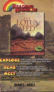 READING RAINBOW Lotus Seed VHS Sherry Garland