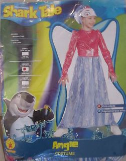 Shark Tale Angie Colorful Angel Fish Deluxe Child Costume Size M(8 10