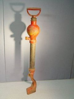 Antique J. G. Pollard Cast Iron Brass Hand Bilge Pump