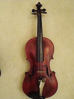 Vintage Violin with Jacobus Stainer Label 12/69
