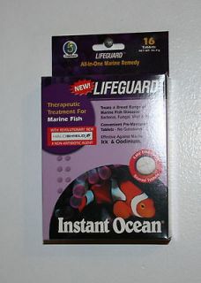 OCEAN LIFEGUARD THERAPEUTIC TREATMENT FOR MARINE FISH 16 TABLETS