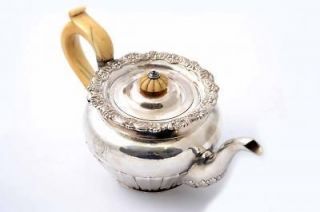 Antique Paul Storr Silver Batchelors Teapot 1835