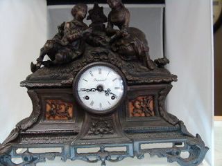 Imperial Italian Bronze Mantel Clock
