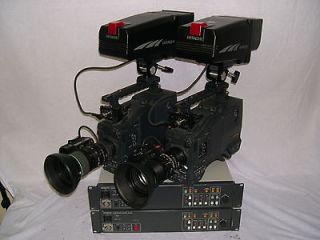 Hitachi Z 3000W 169 Video Camera Studio Set