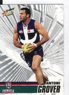 Newly listed 2008 Select AFL Classic 058 Antoni Grover Fremant​le