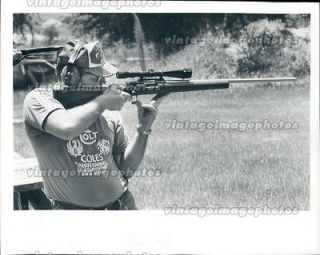 1983 Charles Sperry Jr 300 Winchester Magnum Target Shooting Gun Press