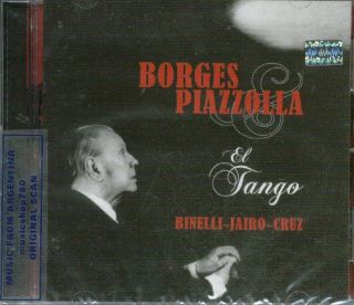 JORGE LUIS BORGES & ASTOR PIAZZOLA EL TANGO CD NEW