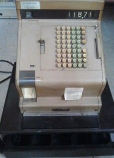 Vintage (50s?) national cash register